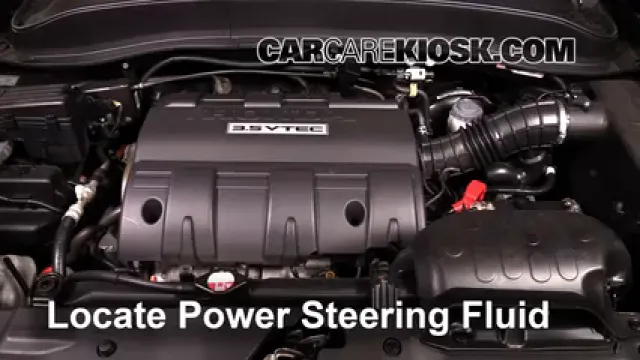 2013 Honda Ridgeline RTL 3.5L V6 Líquido de dirección asistida Controlar nivel de líquido